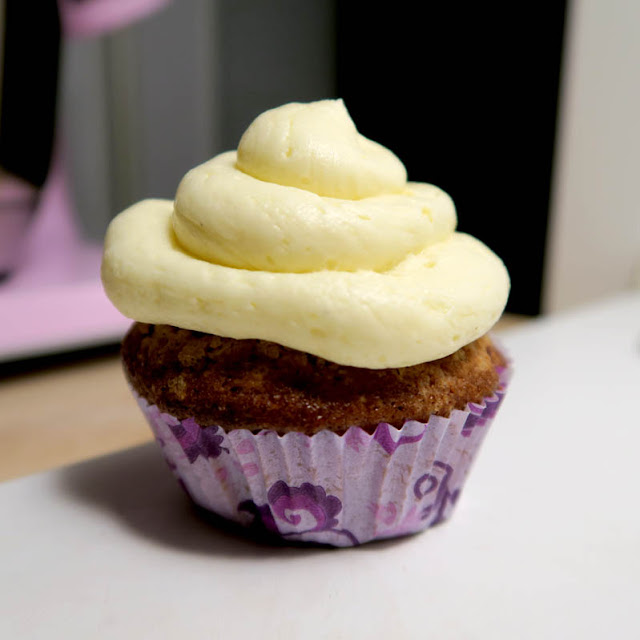 Pekannuss Cupcake mit Vanille-Buttercreme | pastasciutta.de